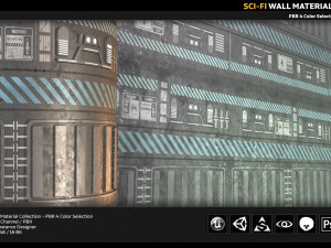 sci-fi wall material CG Textures