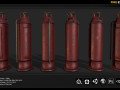Fire Extinguisher 3D Model