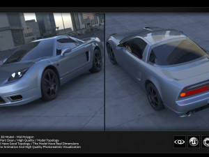honda nsx 3D Model