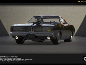 dodge challenger 3D Model