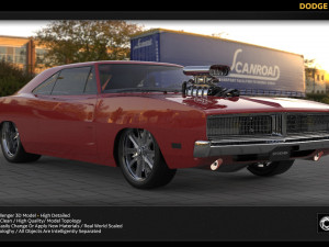 dodge challenger Modelo 3D
