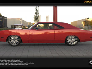 dodge challenger 3D Model