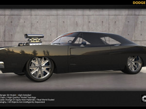 dodge challenger Modelo 3D