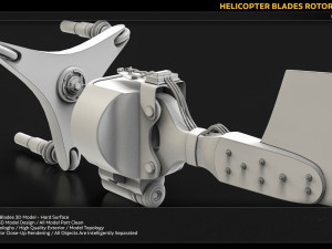 helicopter blades 3Dモデル