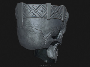 skeleton king 3Dモデル