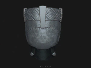 rei esqueleto Modelo 3D