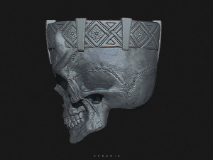 skeleton king 3Dモデル