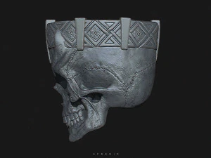 rei esqueleto Modelo 3D