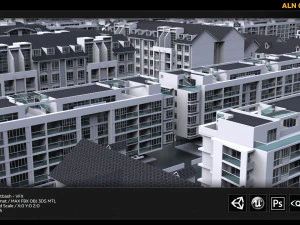 aln city kitbash 3D Model