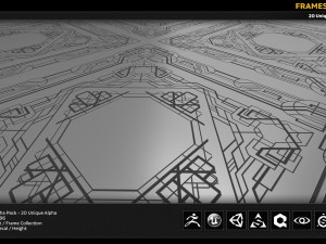 frames alpha map collection CG Textures