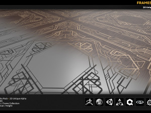 frames alpha map collection CG Textures