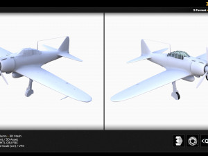 zeroh plane 3D Model
