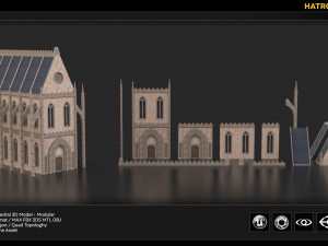 hatron catedral 3D 모델