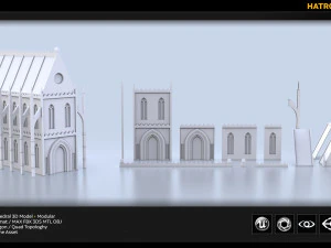hatron catedral 3D Model