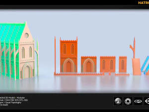 hatron catedral 3D Model