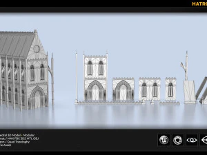 hatron catedral 3D Model