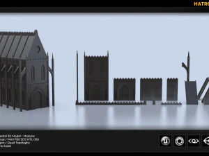 hatron catedral 3D Model
