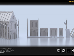 hatron catedral 3D 모델
