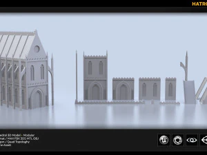 hatron catedral 3D Model