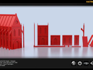 hatron catedral 3D Model