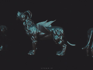 manticore Modello 3D