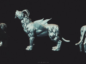 manticore Modello 3D
