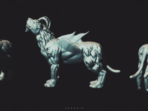 manticore 3D Model