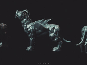 manticore Modello 3D
