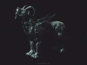 manticore Modello 3D