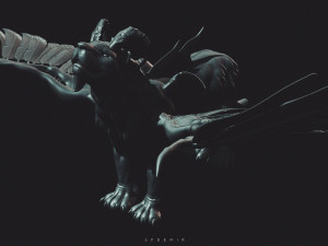 manticore Modello 3D