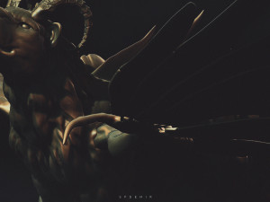 manticore Modello 3D