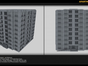 apartment project 3D Модель