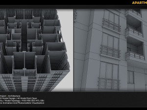 apartment project 3D Model