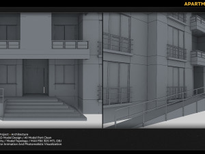 apartment project 3D Model