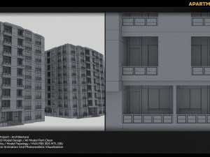 apartment project 3D Model
