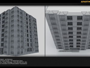 apartment project 3D Model