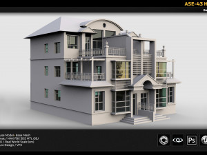 ase-47 house 3Dモデル