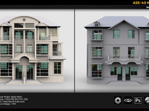 ase-47 house Model 3D