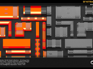 sf kitbash series 06 3D Model