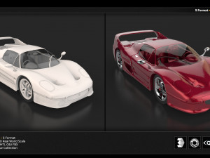ferrari f50 3D Model