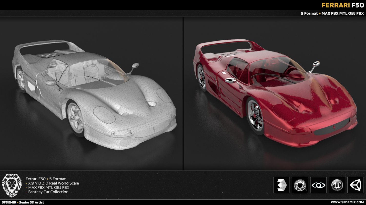 Ferrari f50 custom outlet