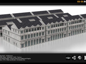 pacote de constru&ccedil;&atilde;o es-01 Modelo 3D