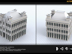 edif&iacute;cio alteron Modelo 3D