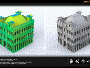 alteron building Model 3D