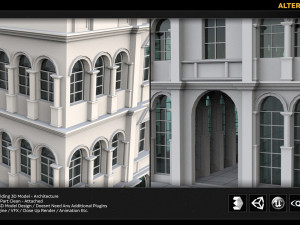 alteron building Model 3D