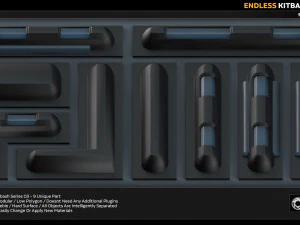 endless kitbash series 03 3D Model