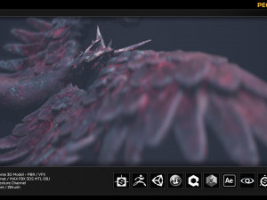 pegauni creature 3Dモデル
