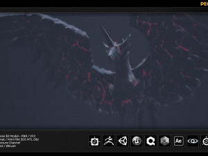 pegauni creature 3Dモデル
