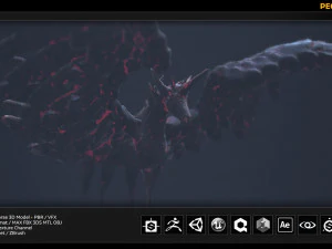 pegauni creature 3D Model