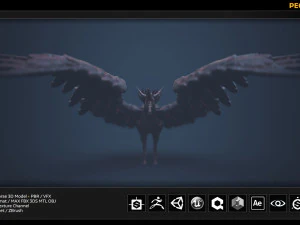 pegauni creature 3D Model